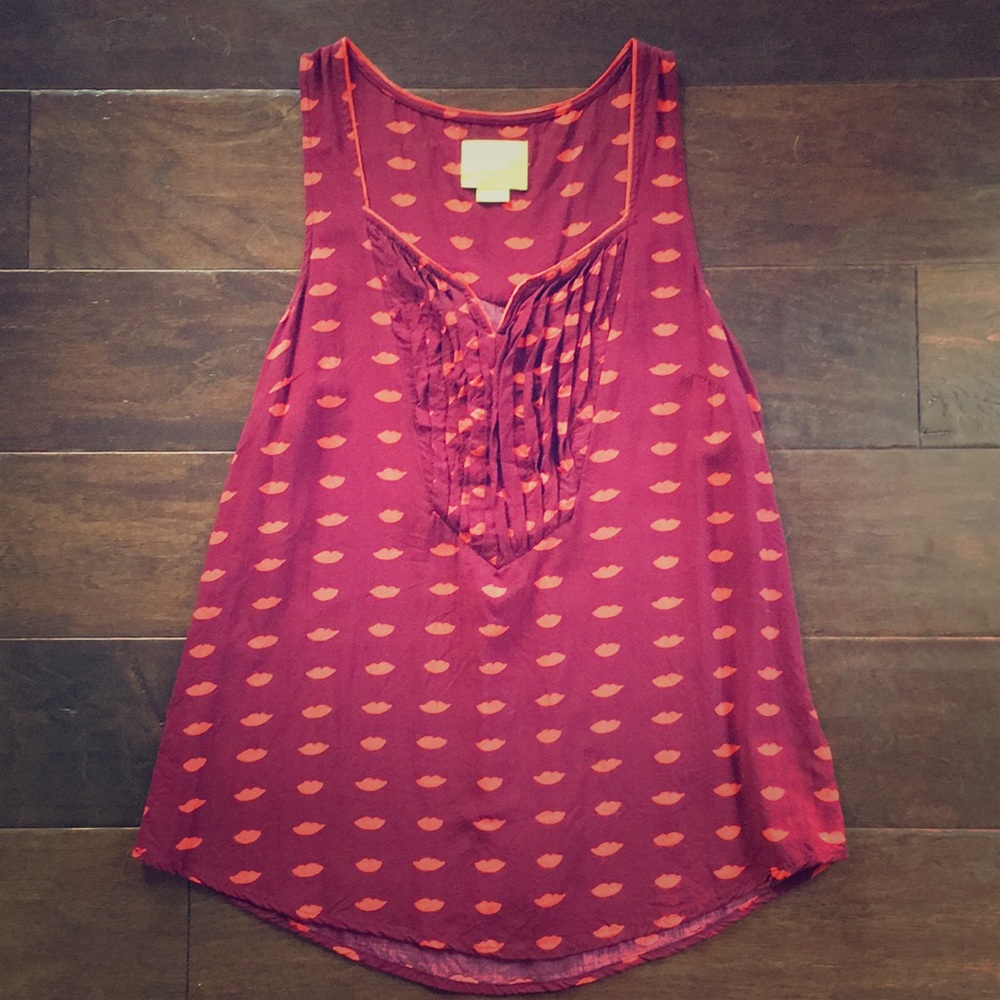 Anthropologie Maeve Sleeveless Top